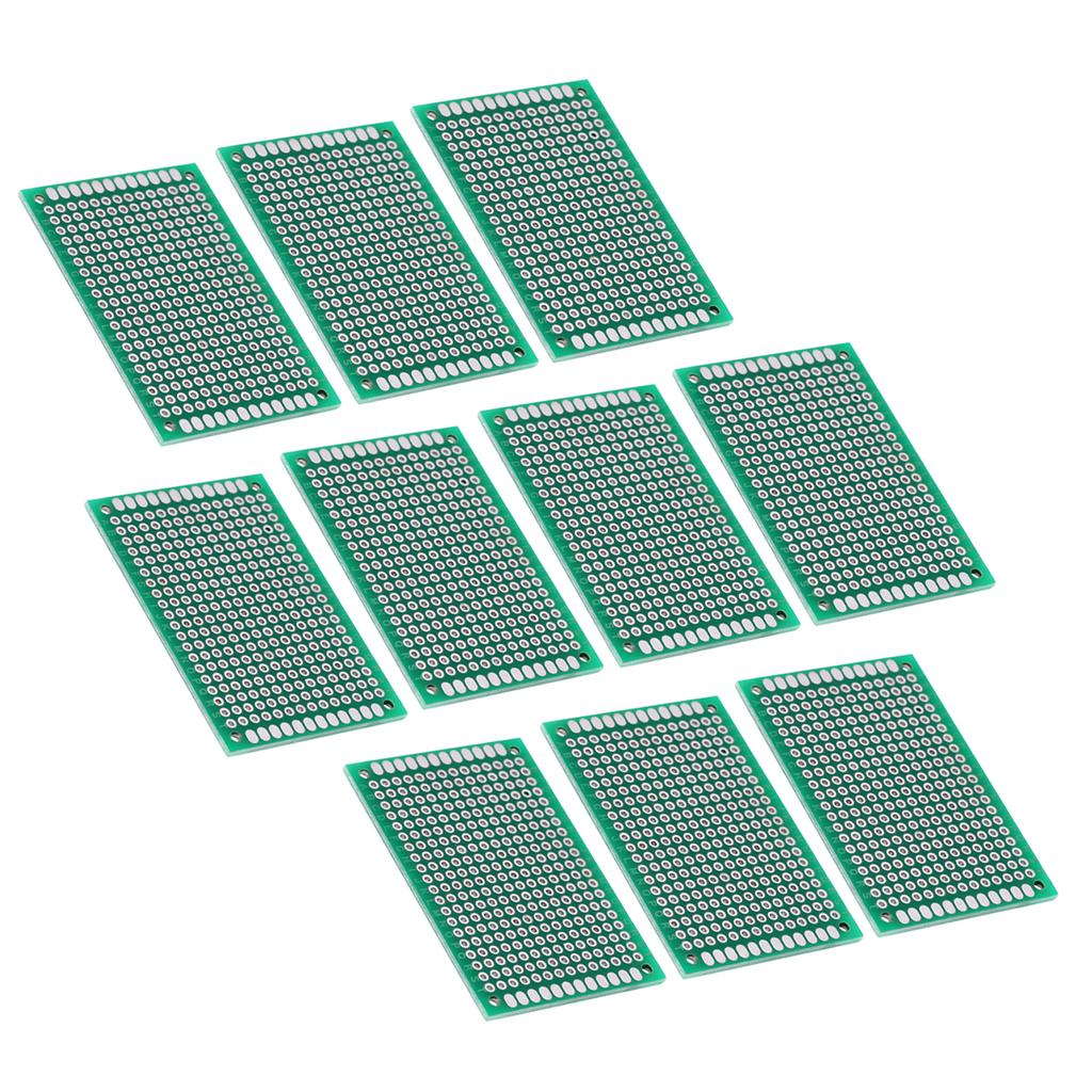 10 Piece 4 x 6cm Double Sides Prototyping DIY Soldering Universal PCB Circuit Board