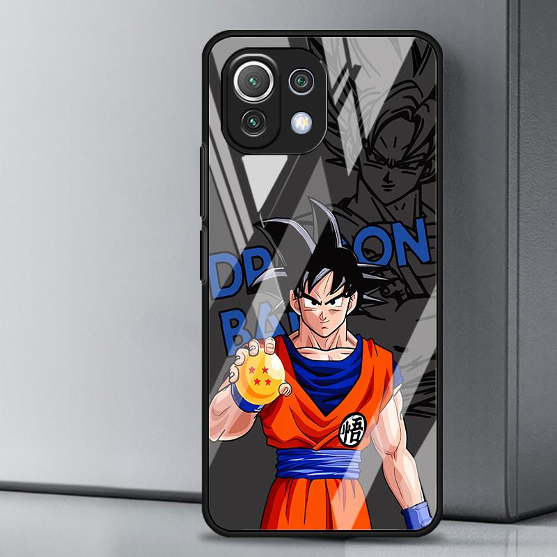 

D-ragonS B-allS Case for Xiaomi mi 12T 11T 12 11 Lite 13 14 10 Pro Note 10 10T 12X Glass Phone Cover Xiaomi Mi 11