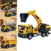 Childrens Alloy Excavator Toy With Inertia Drive For Engineering Play And Handeye Coordination