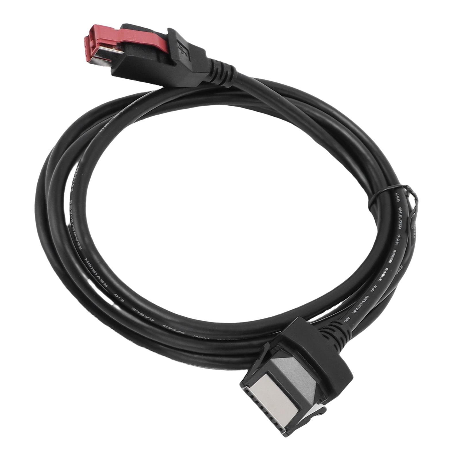 

USB Кабель для сканера штрих-кода 5,9 фута ПВХ Кабель для сканера штрих-кода Замена для POS-системы Принтер