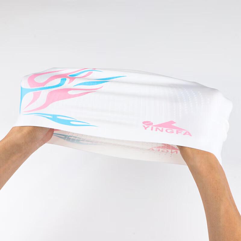 YINGFA Unisex Silicone Swim Cap for Long Hair