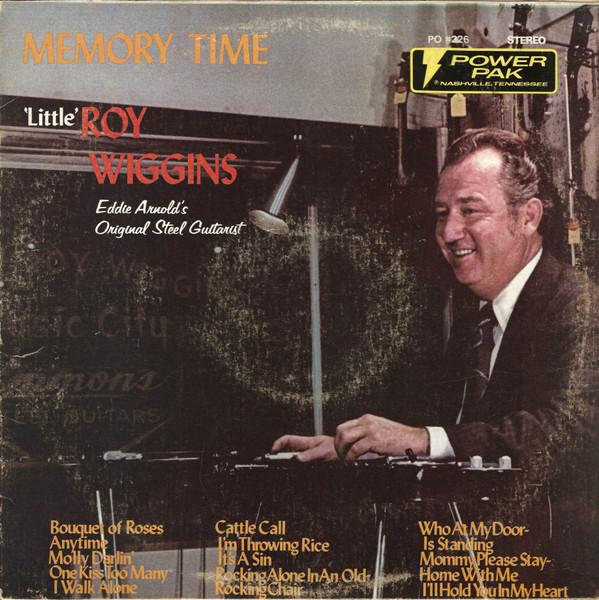 

LP Record LITTLE ROY WIGGINS - Memory Time PO226 Power Pak US Folk Used
