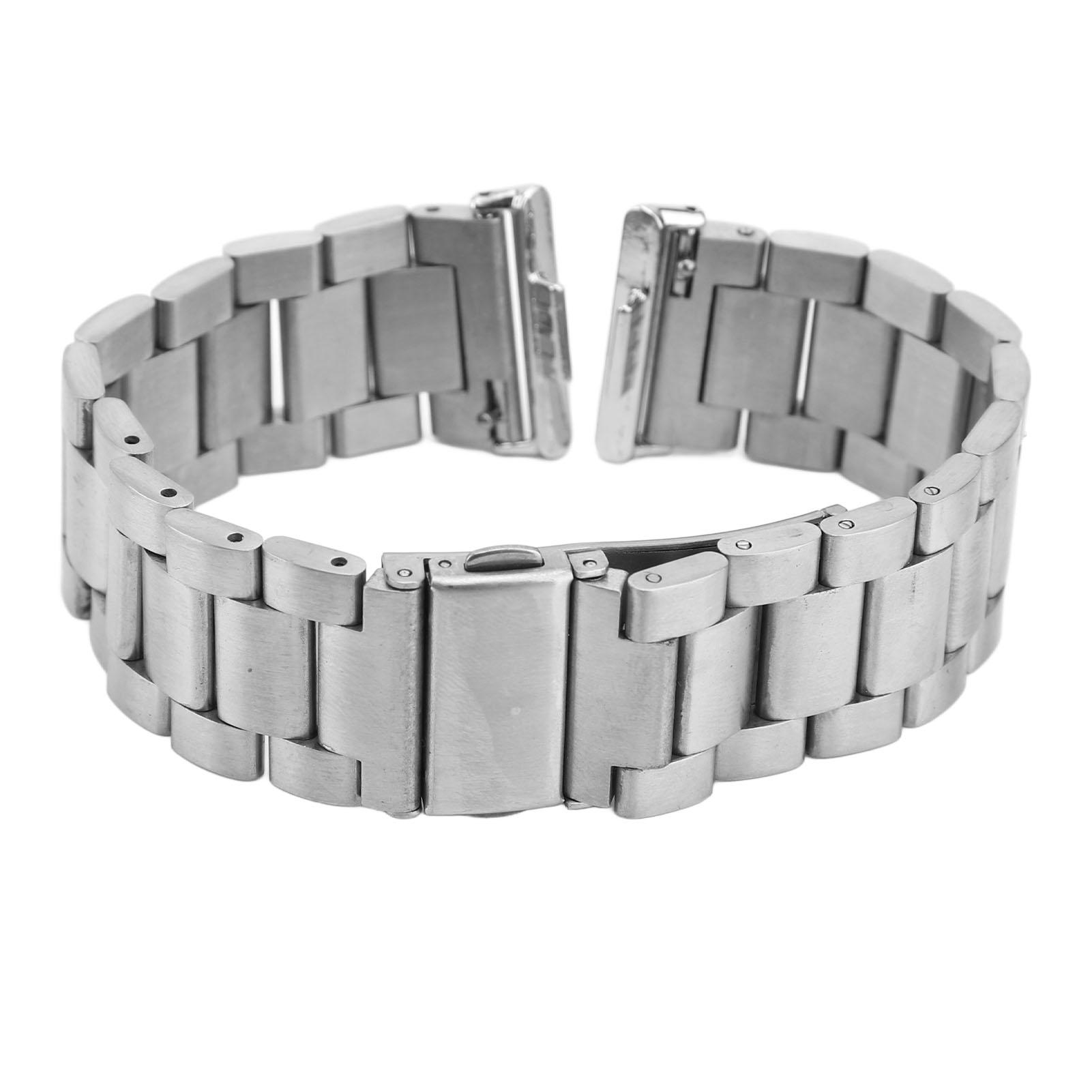 

Ремешок для часов из нержавеющей стали, быстросъемный сменный ремешок, совместимый с браслетом для часов из нержавеющей стали Silver