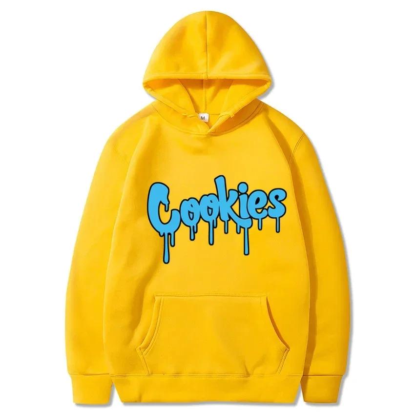 2025 Cookie Letter Printed Hoodie, Men's Spring and Autumn Sweatshirt Hoodie