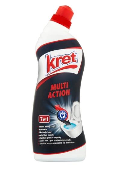 Kret WC Multi-Action Gel Cleaner, 750ml