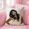 BBeabadoobee Singer Cushion Cover Natural Linen Pillow Case DoubleSided Print Decorative Sofa Pillowcase Home Decor Gift