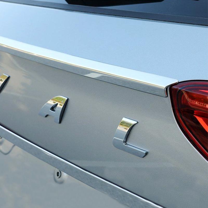 Stainless Steel Car Tailgate Fram Cover Case Trim Strip Sticker For Haval Jolion 2022 2023 External Decoration