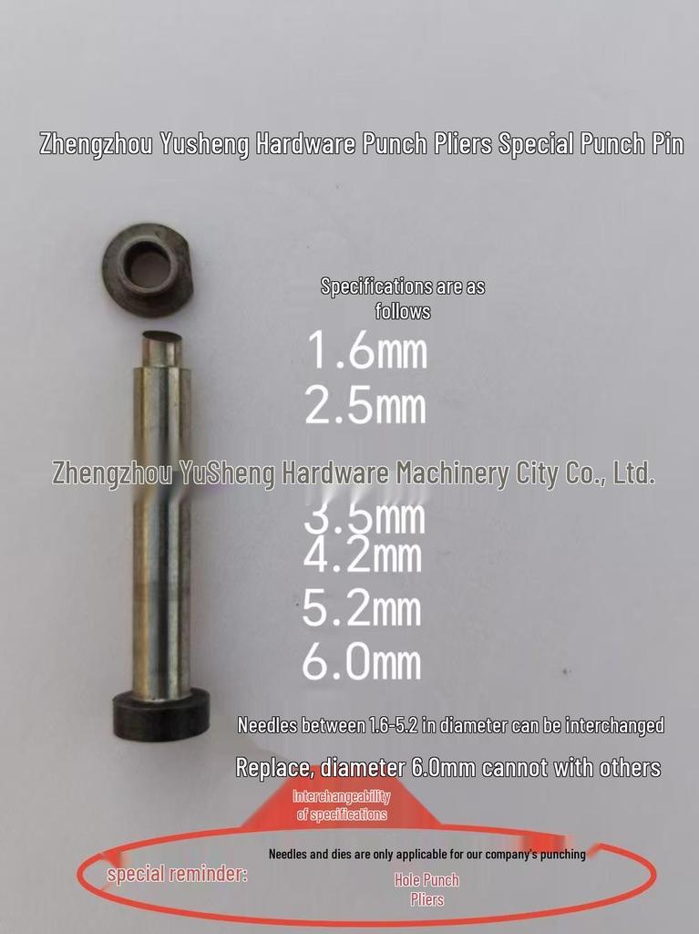 Stainless Steel Luminous Character Punching Pliers for Sheet Metal and Advertising Boards