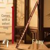 Flûte en bambou pour débutants style ancien, Flûte traversière en clé F/G pour adultes et étudiants