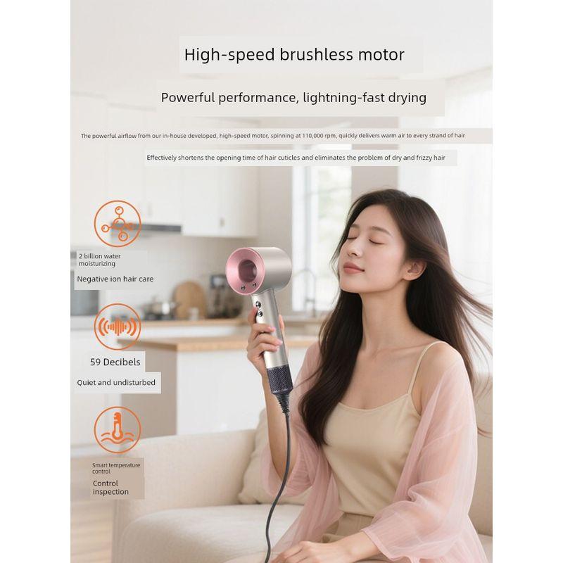 High-Speed Hair Dryer for Home Use, Strong Wind, Negative Ion Hair Care, Quick Drying, High Power, Suitable for Dormitory Students, Huaqiangbei 3596