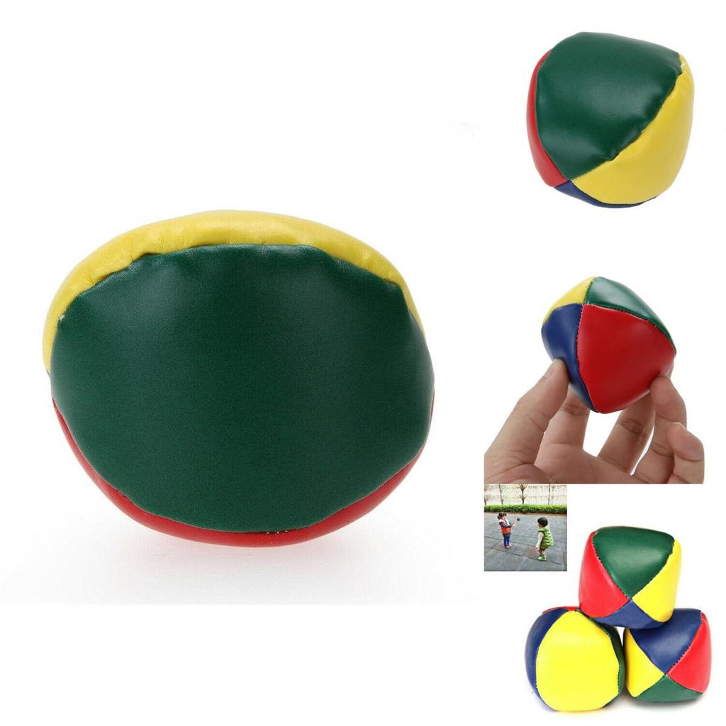 כדור ג'אגלינג צבעוני שקית שעועית קלאסית צעצוע ספורט חוץ לילדים פעילויות כיפיות