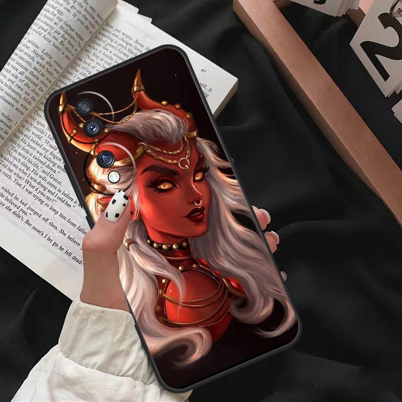 Aesthetic Devil Woman Bad Girl For Honor Magic 8 Pro 7 5 6 Lite Case For Honor 400 200 70 50 X8c X8b X9a X9b X9c X9d Win RT