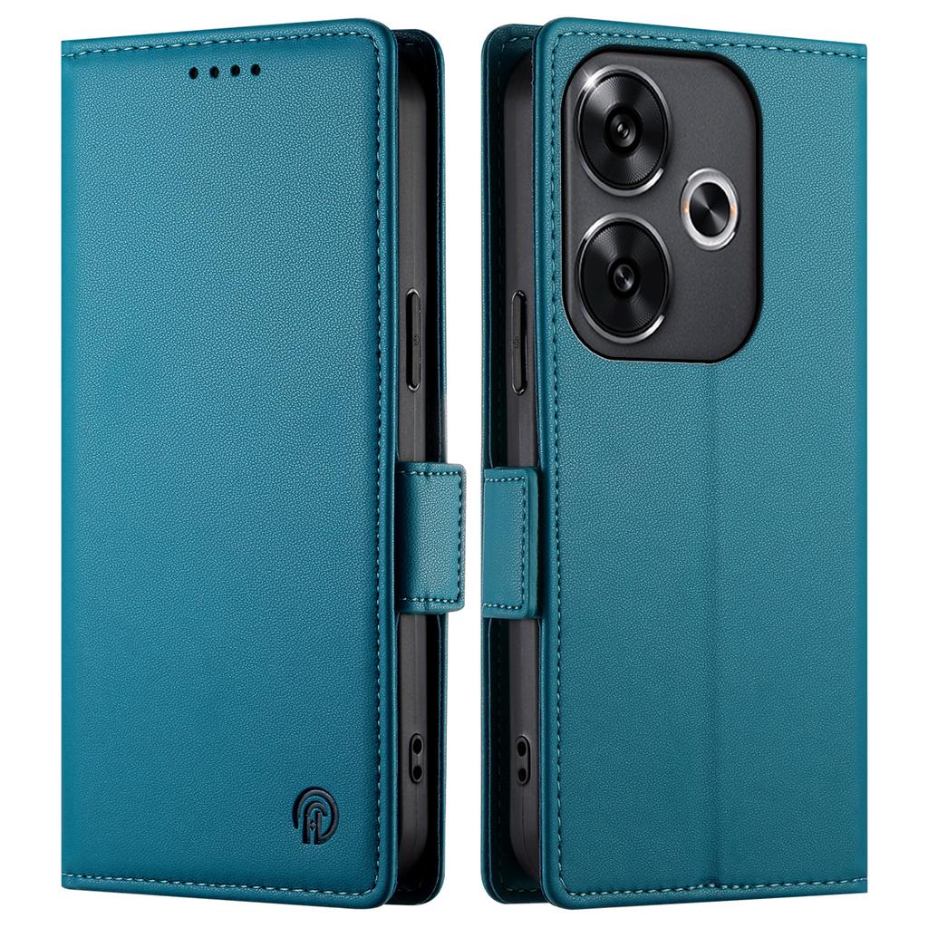 DF-010 For Xiaomi Redmi Turbo 3 5G/Poco F6 5G Stand Case PU Leather Wallet Phone Cover