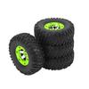 4Pcs Remote Control Car Tires Enhanced Grip Rubber RC Car Wheel Tyre Set Replacement for WLTOYS