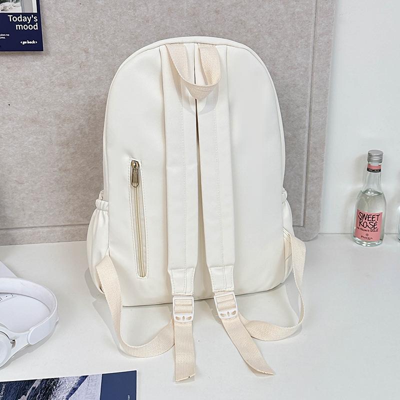 Однотонный рюкзак школьная сумка кампус рюкзак Small зелёный — фото 10