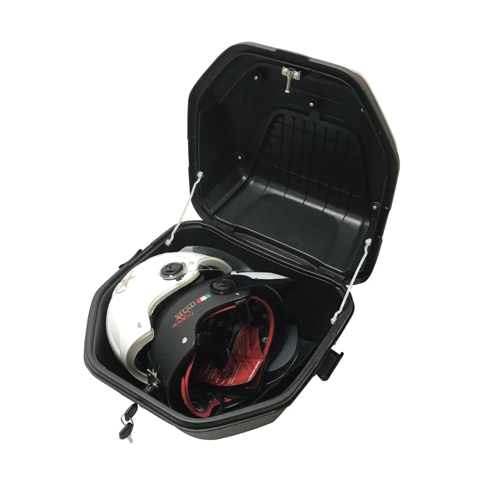 Motorcycle Rear Box Robox Top Case 34L White