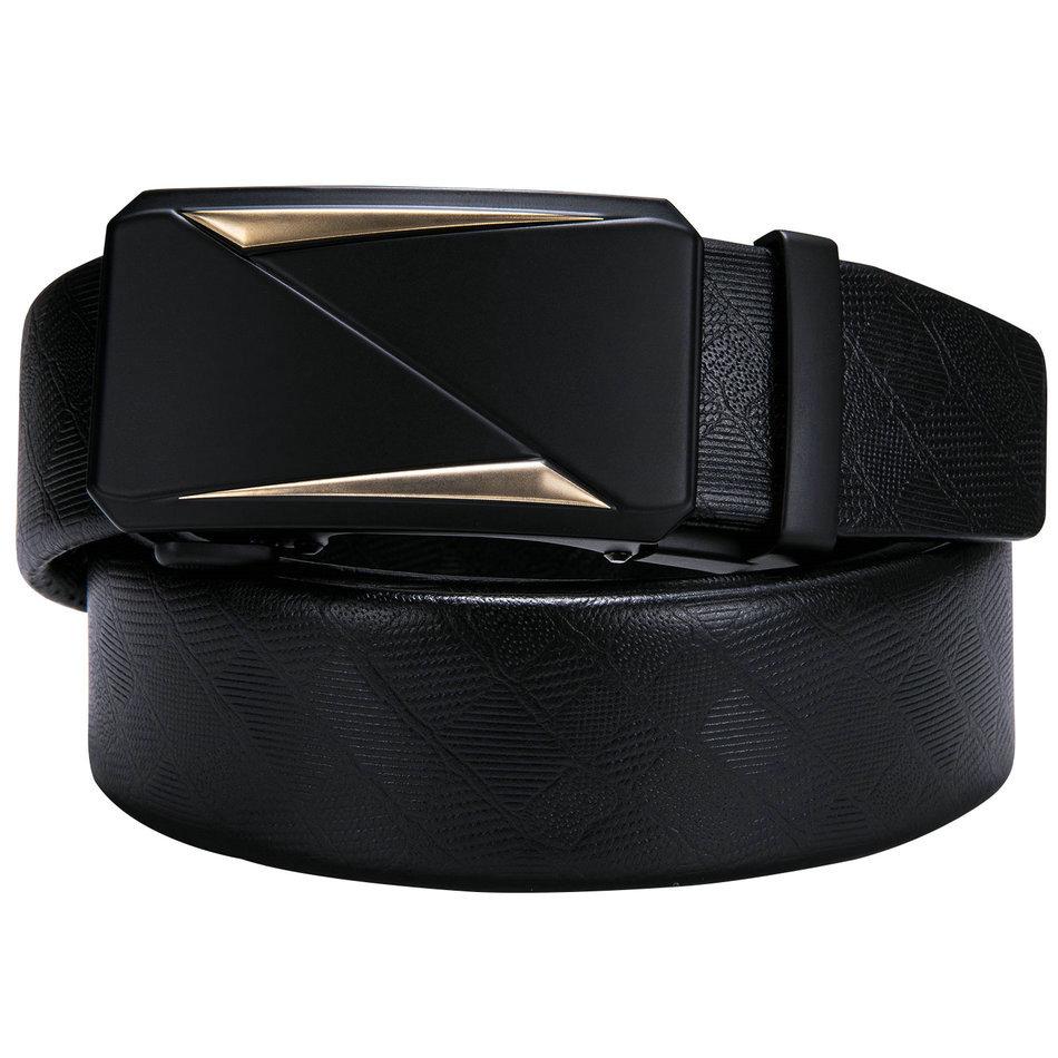 Buy Black Casual Belt for Men Matte 