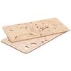 Solar System Wooden Model Sun Earth Moon Astronomy Brick STEM Educational Toy for Puzzle Teaching