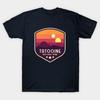 Asian Size Cotton Unisex Tshirt Print T-shirt Tatooine National Park Emblem T-shirt No-Cut Print Regular Fit