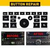 Radio Dash Button Repair Sticker Car Accessories For 2006-14 Chevrolet Silverado