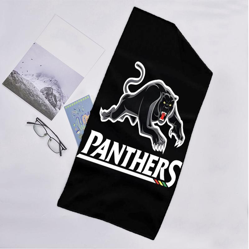 Panthers Fashion Beach Towel: Ideal for Summer Adventures Soft, absorbent and quick drying suitable for swimming and bathing