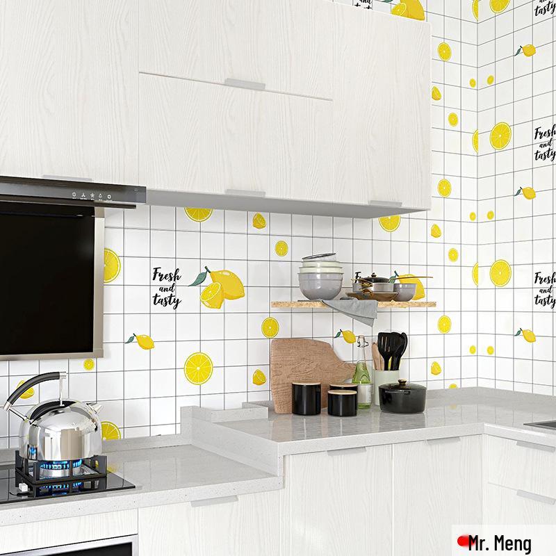 Thickened Cartoon Pet Self-Adhesive Waterproof Kitchen Wall Sticker