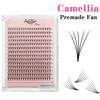 Goddess Camellia Premade Fans 10D 12D 14D 16D Russian Volume Fan Eyelash Extension Faux Mink Lashes Pointy Base 320 Fans