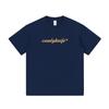 Trendy Unisex Simple Print Cotton T-Shirt - Short Sleeve Summer Style