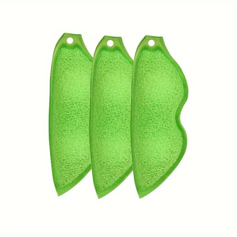 3pcs, Magic Beans Bottle Cleaner, Reuseable Bottle Cleaning Sponge, Beans-Shaped Bottle Cleaning Sponge, Small Caliber Cleaning Tools, Dishwashing