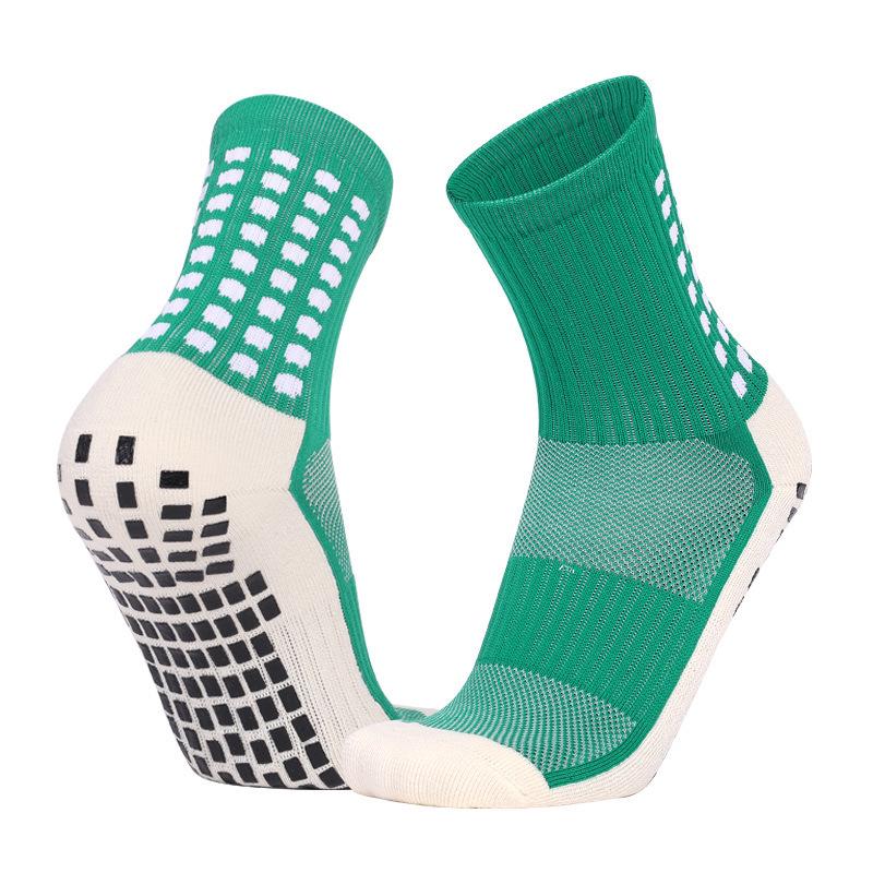 Thickened Mid-Calf Running Socks: Sweat-Absorbent, Wear-Resistant, Anti-Slip with Dot-Grip
