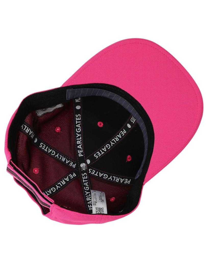 PEARLY GATES Unisex Tech Cap (Cooling Touch & UV Protection) / Golf Hat / 053-5287821 090_Pink FR