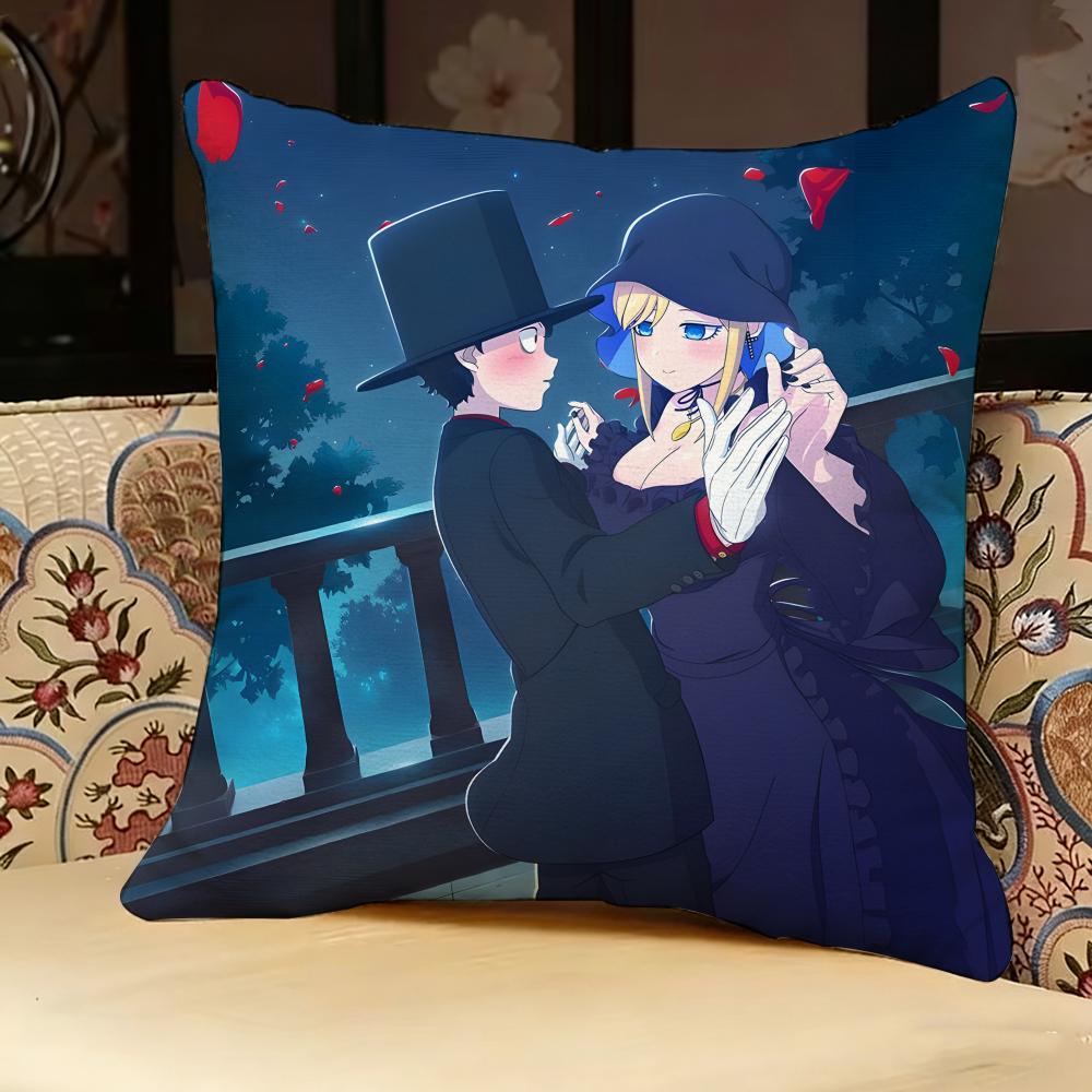 The Duke Of Death And His Maid Pillow Case Pillowcase Doublesided Printed Sofa Cushion Bedroom Headboard Pillow