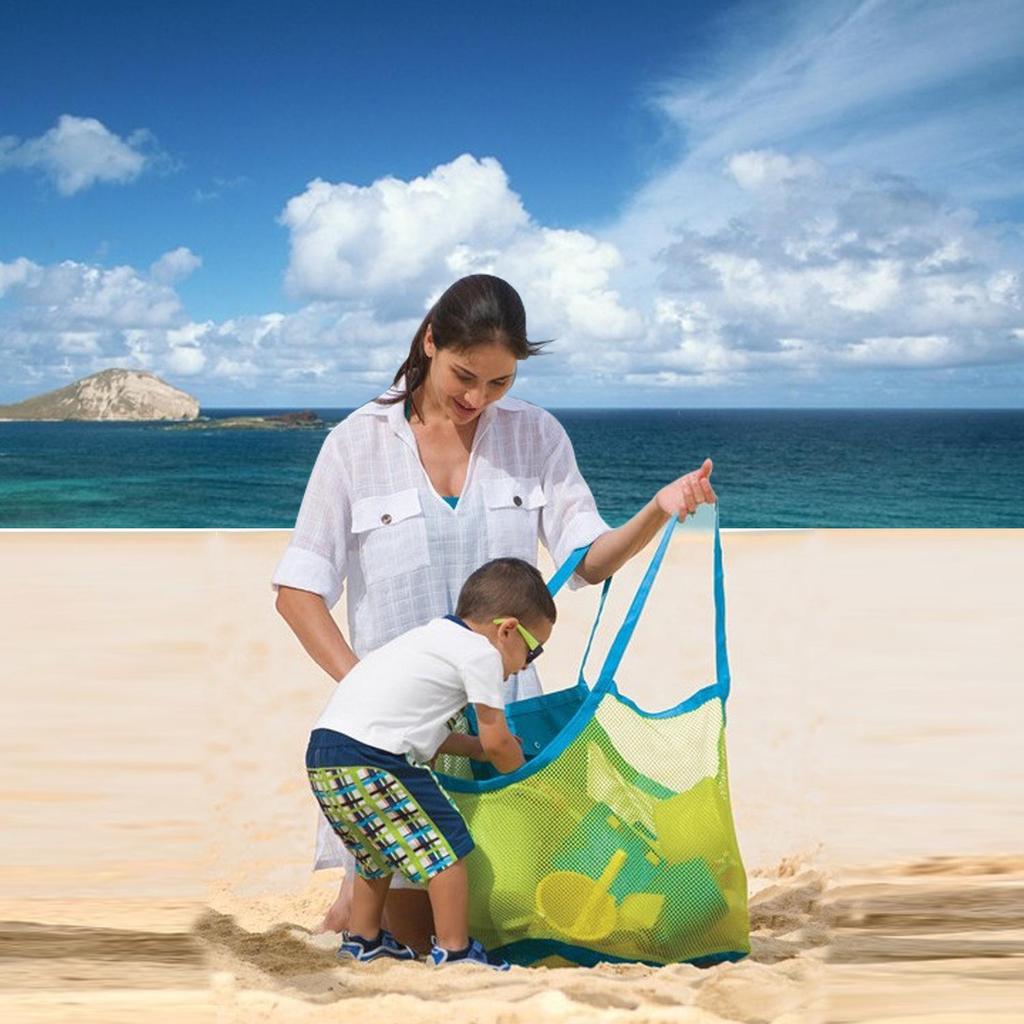 Children's Beach Sand Toy Mesh Storage Bag