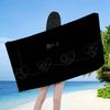Love Yourself Flower Beach Towel Colorful Bath Towels for Girl Microfiber Quick Dry Sand Free Beach Yoga Spa Gym Pool