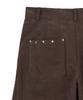 Dandel Dd Studded Pin-Tuck Cargo Pants (Brown)