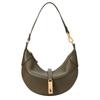 Mini Leather Shoulder Bag With Iconic Pony Cutout Design Women Shoulder Bag Green WAPOBAG02V20149