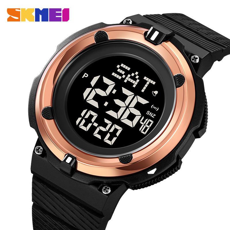 

Електронні годинники Moment Beauty Fashion Student Youth 2010 Багатофункціональний водонепроникний годинник для спорту на свіжому повітрі рожевий колір золота