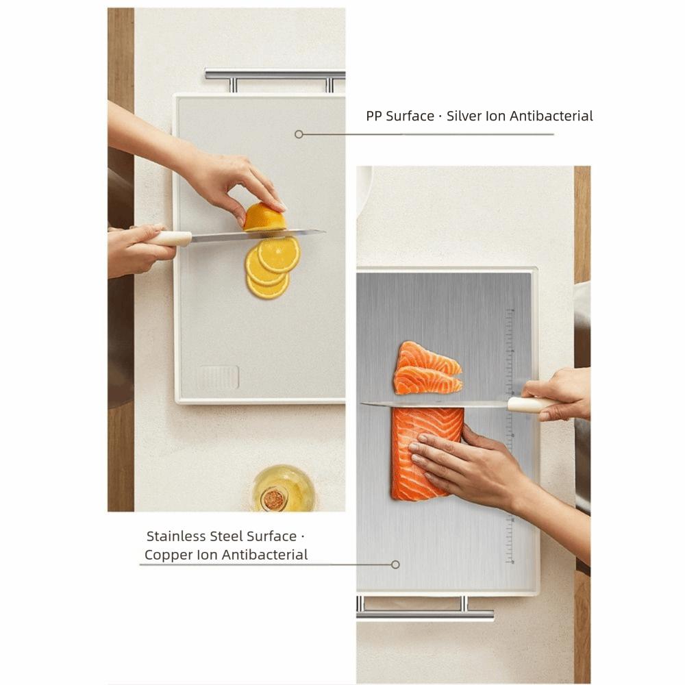 Anti-Bacterial Double-Sided Chopping Board Anti-Mold Kitchen Chopping Block  Vegetable