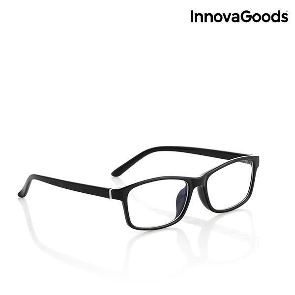 Lunettes de Protection contre la Lumière Bleue InnovaGoods - Noir - Anti-reflets