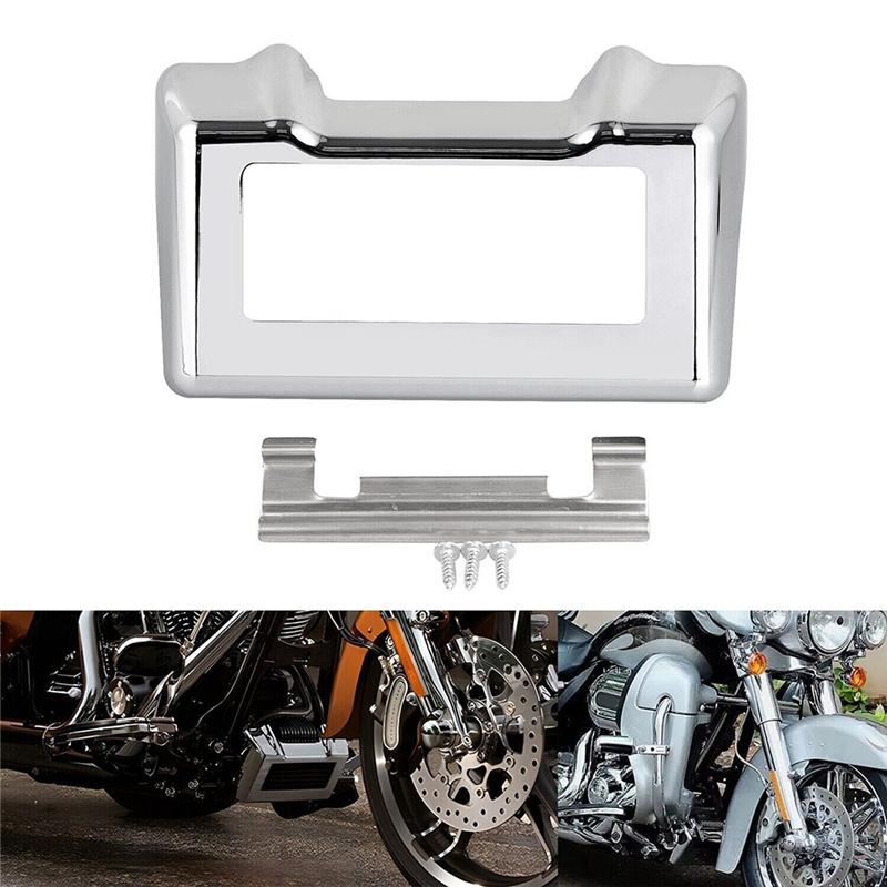 A16P-1 Piece Chrome Oil Cooler Cover Replacement Parts Accessories For  Touring Road King Glide 2011-2016 Ultra Limited
