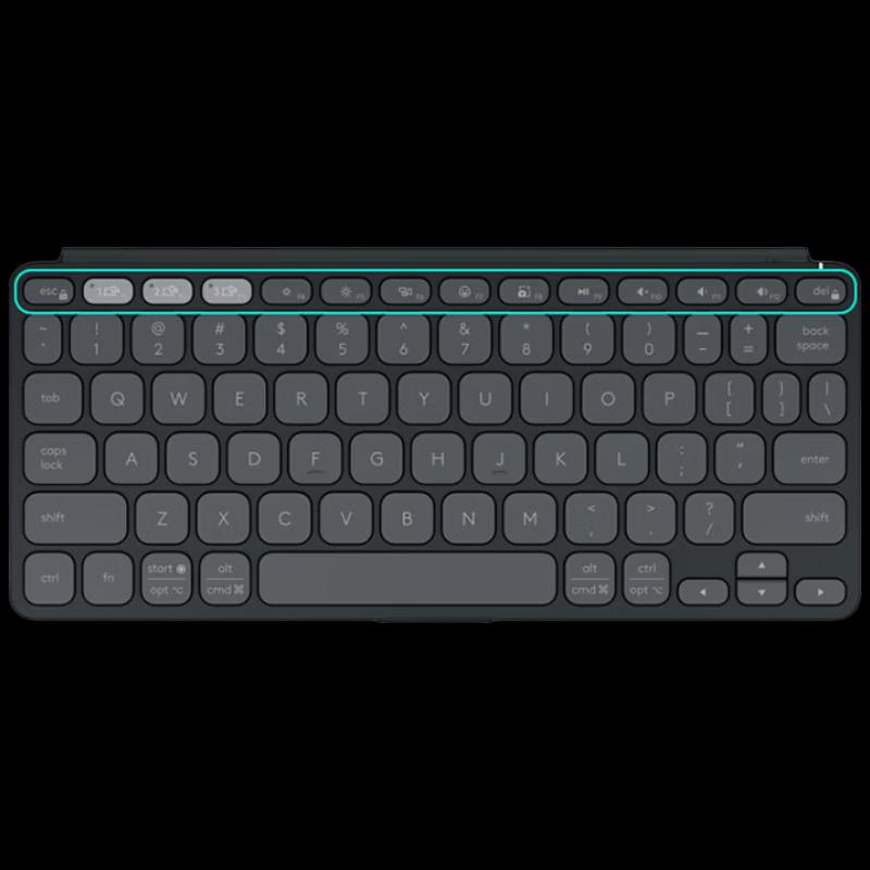 Logitech Keys-To-Go 2 Portable Bluetooth Keyboard