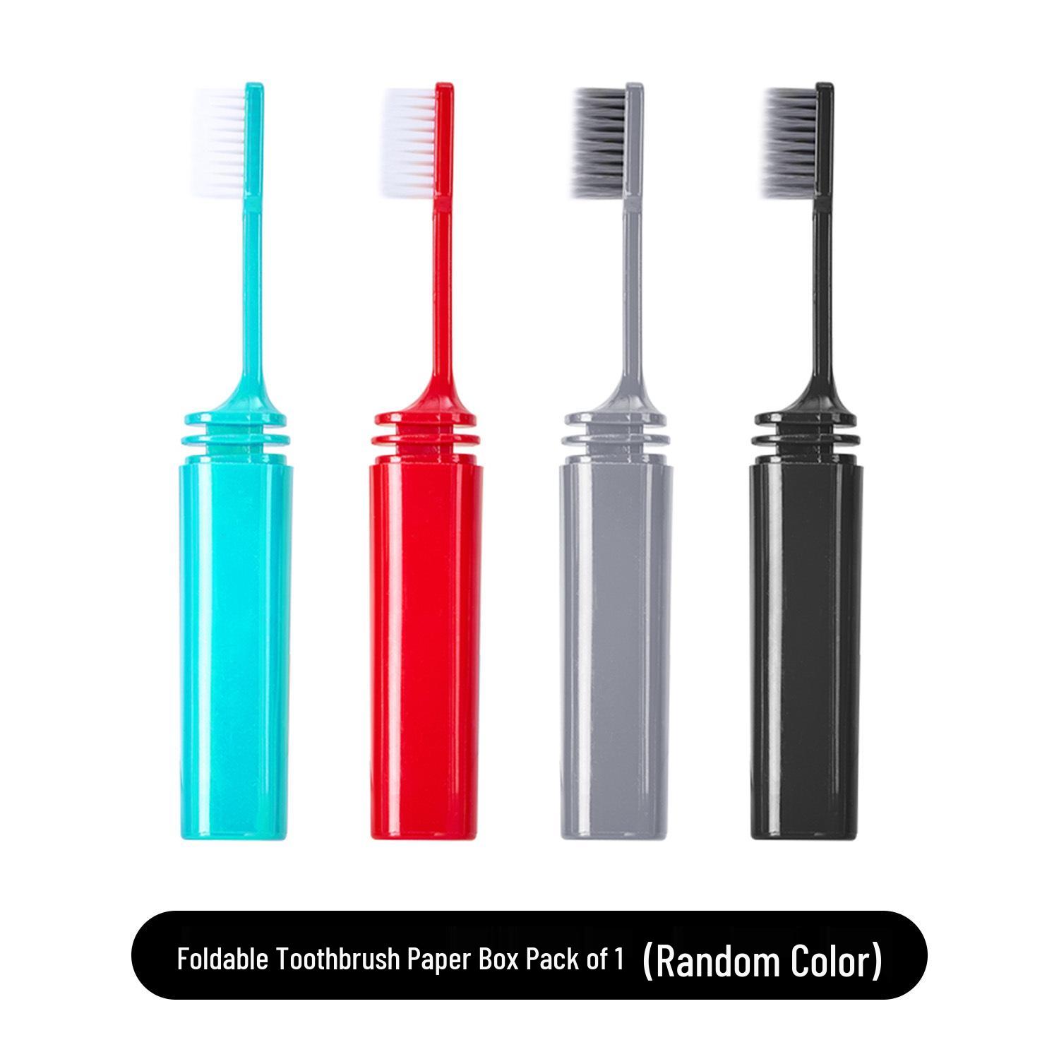 Adult Folding Travel Toothbrush - Portable and In Stock