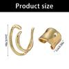 Matching Set Of 2 Delicate Ear Cuffs Easy To Wear Without Piercing Required Everyday Elegant