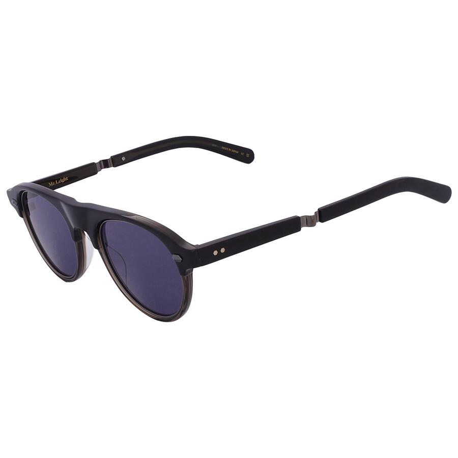 Herr. Leight Stahl S Blue Opal Pilot uniSex SonnenBrille Ml2021 Stol Gm Bluopl 49