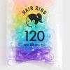 Daiso Glitter Pastel Color Tpu Bands  Pack Of 120