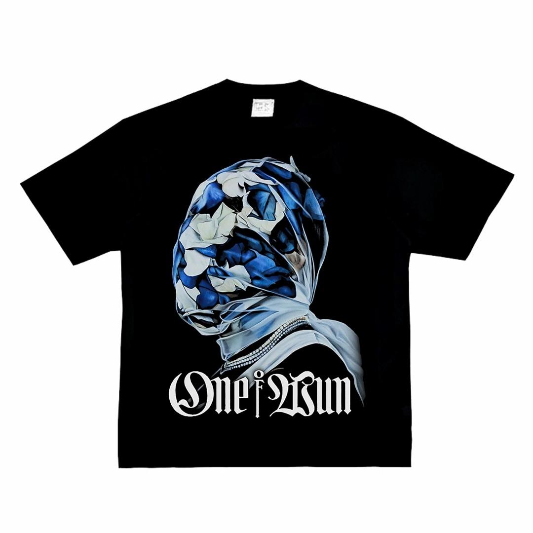 

Album One of Wun T-Shirt Men s Fashion Casual Wear Short Sleeve Loose Comfort T-Shirt Daily Men s Clothing L