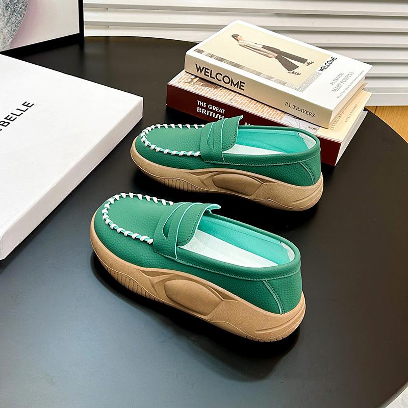 

Новая весенняя белая обувь в корейском стиле, женская повседневная студенческая обувь Ins, женская обувь на платформе, увеличивающая рост, Zy5818 40