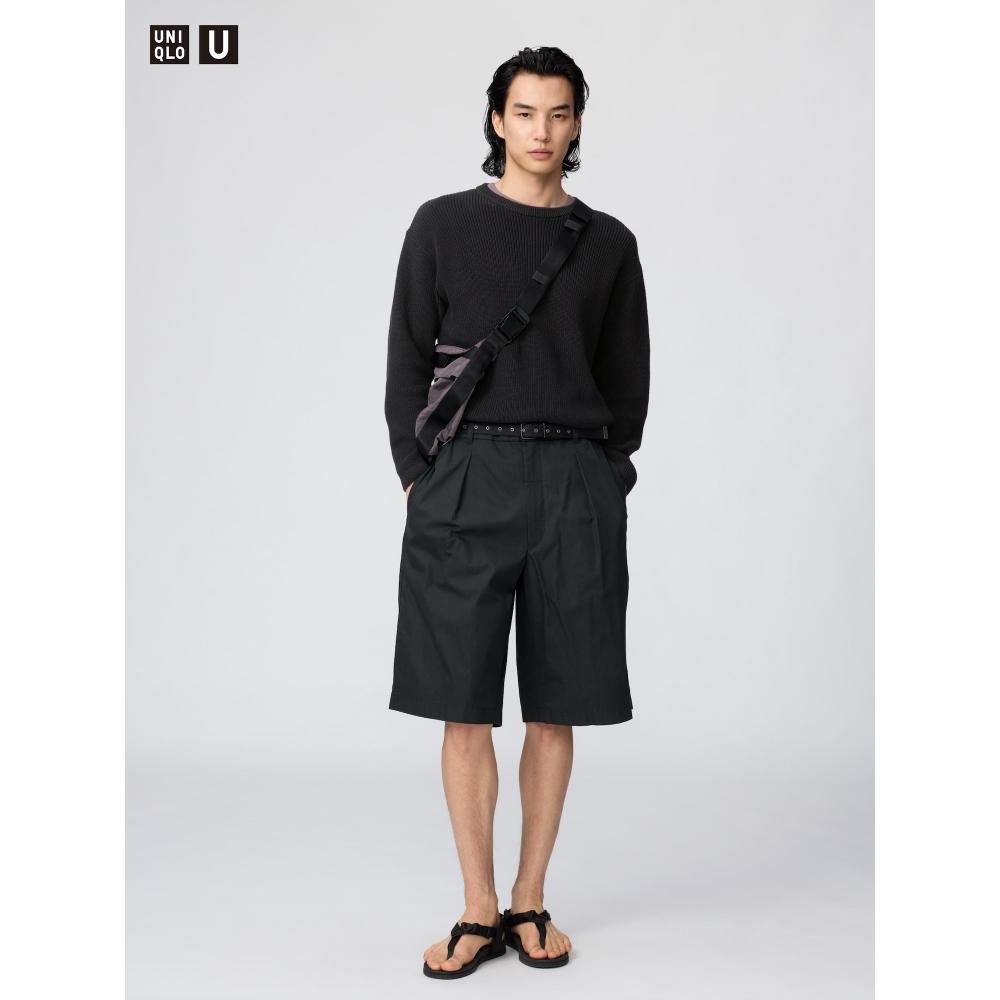 Uniqlo Japan Tuck Wide Shorts
