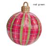 1pc 60cm Christmas Balls Decoration Outdoor Indoor Christmas Decoration Balloons Inflatable Toy Balls Christmas Decoration Ball