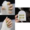Hand Painted Jade Lake Nail Art Pure Gentle And Elegant